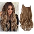 thumbnail image 1 of GHSDFBB Extensions de Cheveux Invisibles, Bandeau Transparent Réglable pour Femmes 18 Pouces, 1 of 6