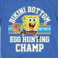 thumbnail image 3 of SpongeBob Squarepants - Bikini Bottom Egg Hunting Champ - Toddler And Youth Short Sleeve Graphic T-Shirt, 3 of 6