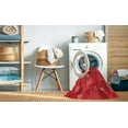 thumbnail image 2 of Ahgly Company Tapis d'Intérieur Lavables en Machine, Rectangle Rouge Transitionnel, 7' x 9', 2 of 7