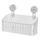 thumbnail image 1 of Cesta de ducha con ventosa para almacenamiento de ducha, montaje en pared, multiusos para baño Borrar L, 1 of 9