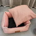thumbnail image 4 of Soft Pet Linen Kennel Cat Dog House Bed Puppy Detachable Mat Winter Warm Dog Nest Sofa Dog Cushion Sleeping Bag Pet Supplies ShopWise Round, 4 of 8