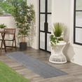 thumbnail image 4 of Nourison Tulum 2' x 6' Denim Outdoor Rug, 4 of 9