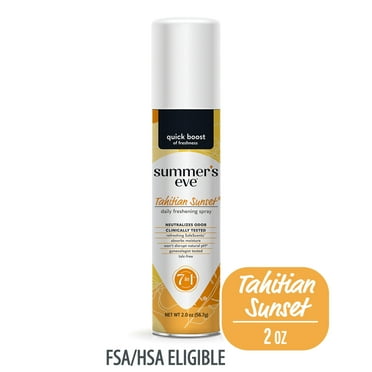 Summer's Eve Tahitian Sunset Daily Feminine Spray, 2 oz