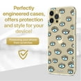 thumbnail image 2 of Case Yard iPhone-12/12-Pro Case Clear Soft & Flexible TPU Ultra Low Profile Slim Fit Thin Shockproof Transparent Bumper Protective Cover Drop Protective Cell Phone Cases (All Seeing Eyes), 2 of 8