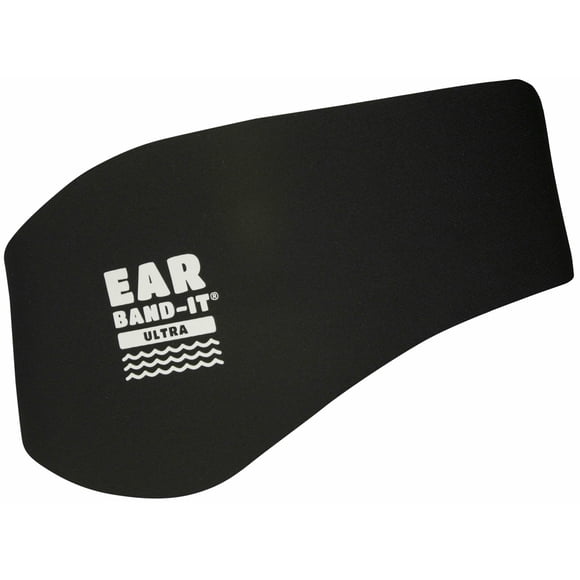 Cinta para Nadador Ear Band-It Ultra Earvolution Negra Tamaño Pequeño