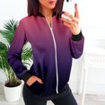 thumbnail image 4 of Vedolay Jackets for Women Long Sleeve Blazer Jacket Open Front Cardigan Outerwear Purple,S, 4 of 5