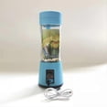 thumbnail image 2 of Personal Size Blender Juicer Cup Smoothie on the Go Blender Cup with Straws for Gym Outdoors Traveling, 2 of 5