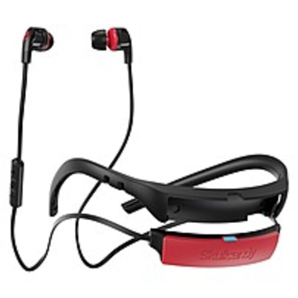 Refurbished Skullcandy Smokin Buds 2 Earset Stereo Black Red Wireless Bluetooth 17 Ohm Earbud Behind The Neck Binaural In Ear Walmart Com Walmart Com
