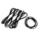 thumbnail image 1 of Cuerdas de cordón de material cuero de 3 Mm X 1, Yinane, Negro, Cuerda de gamuza para hacer joyas, 1 of 7