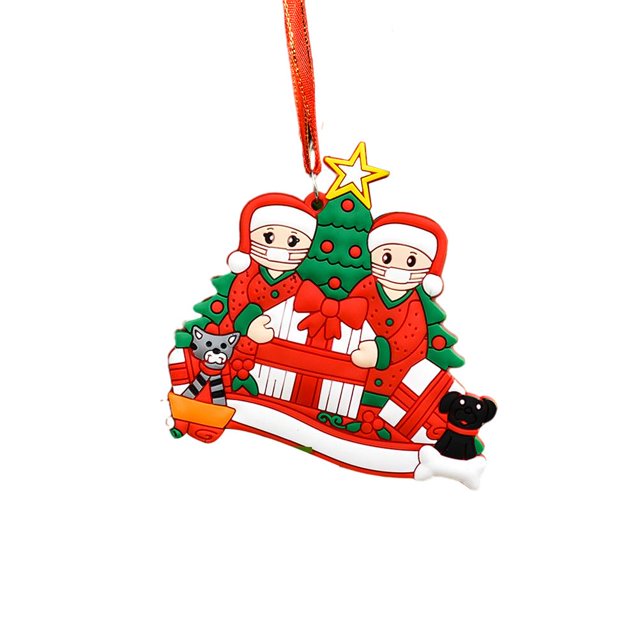 Adornos Colgantes Para Árboles De Navidad Con Cordón Árbol De Navidad Estrellas Adorno Familiar Diy Saludos Escritos A Mano Colgante Regalo Para Amigos O Familiares Guardurnaity AP006776-02