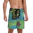 thumbnail image 2 of Saiise Scooby-Doo Pattern Pajama Shorts Mens Pajama Bottoms for Men Pjs Lounge Sleep Shorts with Pockets(S-4XL), 2 of 6