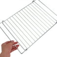 thumbnail image 2 of CIMAXIC 1Pc Telescopic Net Rack Practical Electric Oven Rack Stainless Steel Grill Mesh,13.78"X10.63"X0.2", 2 of 4