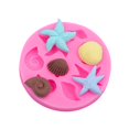 thumbnail image 3 of 1 molde de silicona para fondant con temática marina, concha de mar, estrella de mar, coral, moldes para hornear para decoración de tartas, chocolate, caramelo, arcilla polimérica, manualida, 3 of 4