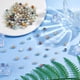 thumbnail image 4 of 150 cuentas de amazonita de 6 mm, piedras preciosas de amazonita, cuentas naturales redondas de piedra natural para hacer joyas, pulseras y collares. Agujero: 1 mm., 4 of 6