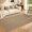 Natural, variant on Sasttie 5'x7' Easy Jute Area Rug, Outdoor Patio Rug Washable Rugs for Entryway Indoor Outdoor Rugs, Natural
