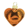 thumbnail image 2 of Cody Foster Sugar Heart Cookie - 1 Christmas Ornament 1.75 Inch, Glass - Christmas Valentine Sweets Go6417nf Orange, 2 of 3