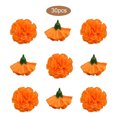 thumbnail image 3 of Toystoory 1 Juego de accesorios de fondo de Festival naranja de flores falsas, adorno de ligero, accesorios de foto de clavel simulado para Decoración del hogar No.1, 3 of 6