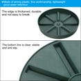 thumbnail image 4 of Unique Bargains Plant Pot Saucers 7.5 Inch, 3 Pack Plastic Round Plant Pot Flower Drip Tray, White, 4 of 6