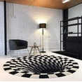 thumbnail image 5 of 3D Vortex Illusion Rug, 5 of 7