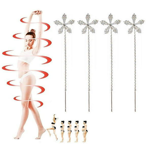 Xerdsx Lymphvity MagneTherapy Germanium Earrings, Crystal Magnetology Lymphvity Germanium Earrings