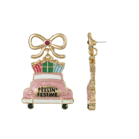 Packed Party Feeling Festive Car Earrings
