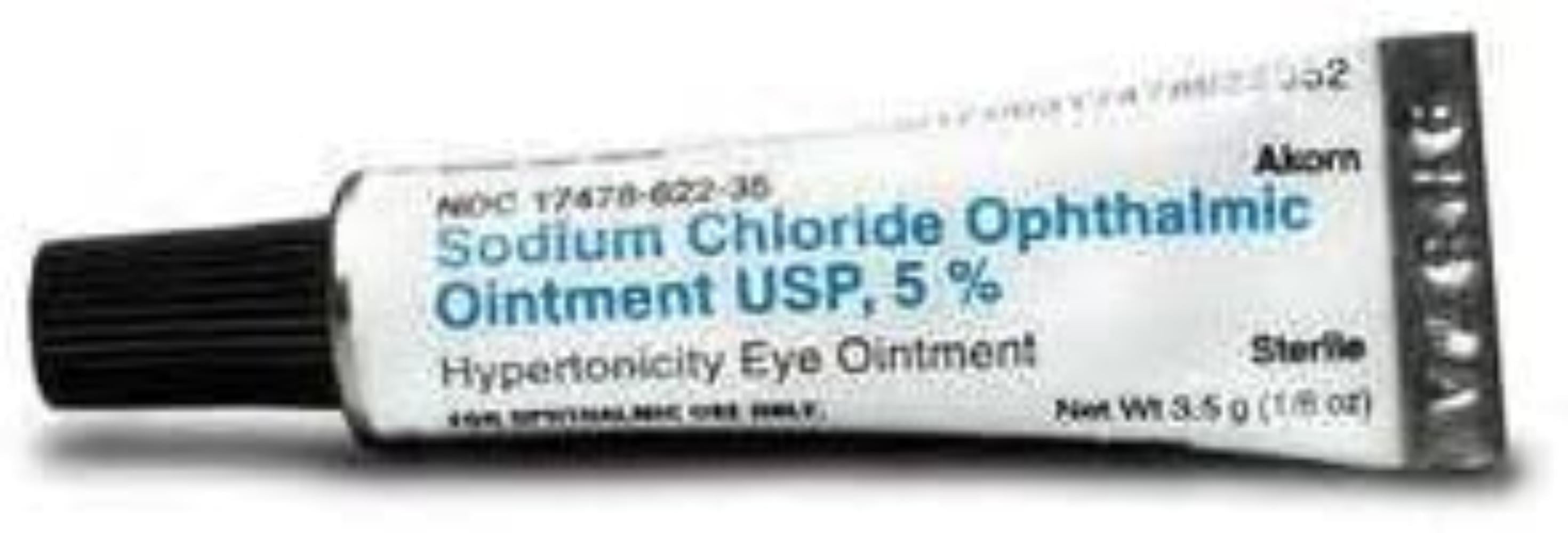 Buy Akorn Sodium Chloride 5 Ophthalmic Ointment 3. 5 gm, Ophthalmic
