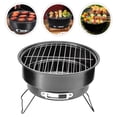 thumbnail image 4 of Gril Barbecue en Acier Inoxydable Poêle Barbecue d'Extérieur Portable Gril BBQ de Jardin, 4 of 8