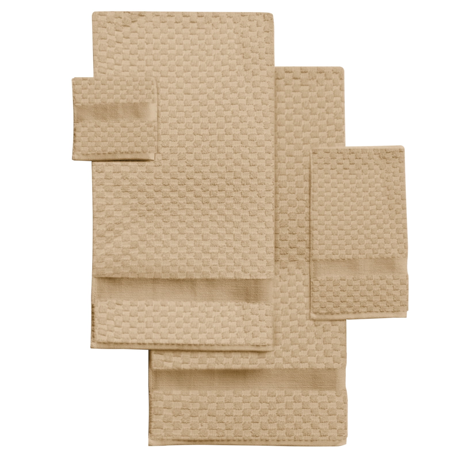 Kingrest 100% Cotton Bath Towel Sets of 2 Pieces, 2 Bath Towel, Highly Absorbent Towels for Bathroom, Gym, Hotel