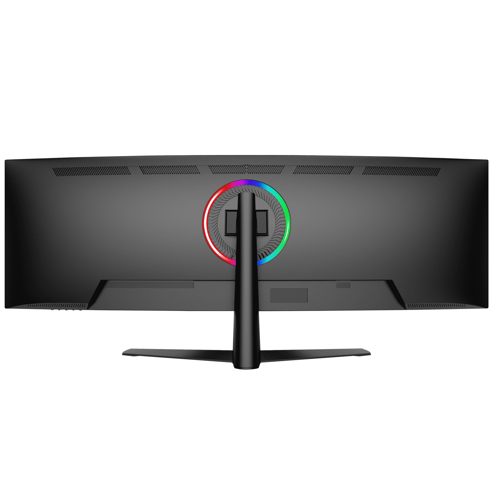 Suevery 45" 240Hz DQHD 5120 x 1440 Curved Gaming Monitor, 1500R, Built-in Speakers, 32:9, RGB Lighting, Wall-Mountable, Black