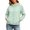 Mint Green, variant on Women's Lightweight Hooded Zip Up Jacket – Versatile Summer Sun Protection Coat in Sizes S-4XL, Breathable Outdoor Casual Outerwear for Daily Travel