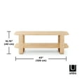 thumbnail image 3 of Umbra Bellwood Coffee Table, 3 of 16