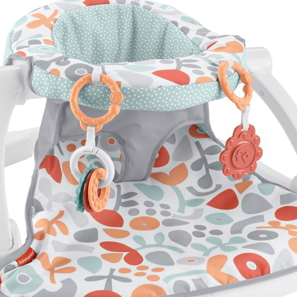 Free Shipping Fisher Price Sit Me up Floor Seat Portable Baby Infant Chair with Snack Tray and Toys Fresh Floral Walmart