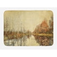 thumbnail image 1 of Autumn Bath Mat, Colorful Fallen Leaves at Fall Season Design Watercolor Style Trees in the Woodland, Plush Bathroom Decor Mat with Non Slip Backing, 29.5" X 17.5", Multicolor, by Ambesonne, 1 of 2