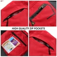 thumbnail image 3 of Women Mountain Waterproof Shell Jacket Ski Jacket Windproof Jacket Winter Warm Jacket for Camping Hiking Skiing, 3 of 7