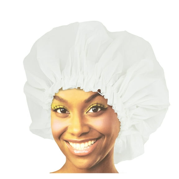 Donna Premium Collection Super Jumbo Shower Cap White 22163