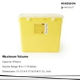 thumbnail image 2 of McKesson Prevent Chemotherapy Waste Container 8 gal. Vertical Entry Case of 9, 2 of 5