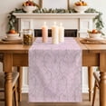 thumbnail image 2 of Table Runner 70 Inches Long for Kitchen Dining, Pink Branches Dresser Scarf Farmhouse, Dining Table Decorations for Wedding/Parties, Vintage Art Farmhouse 13 x 70 In, 2 of 8