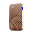thumbnail image 3 of WD 500GB My Passport SSD, Portable Solid State Drive, Gold - WDBAGF5000AGD-WESN, 3 of 8