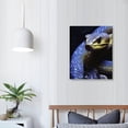 thumbnail image 3 of PIKWEEK  Snake Wall Decor with Cold Blooded Animal Artwork, Modern Canvas Art Prints for Living Room,Bedroom, Bathroom,Office,Hallway, Aesthetic Posters for Wall Deco  16x20 in, 3 of 4
