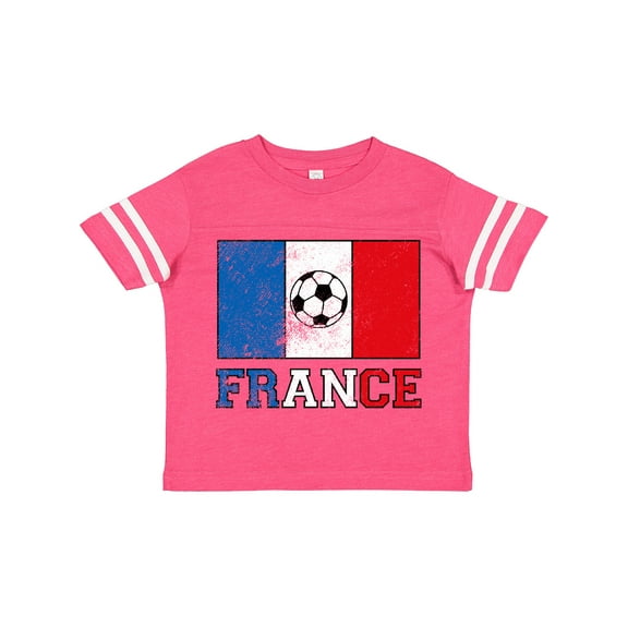 Inktastic French Soccer Boys or Girls Toddler T-Shirt