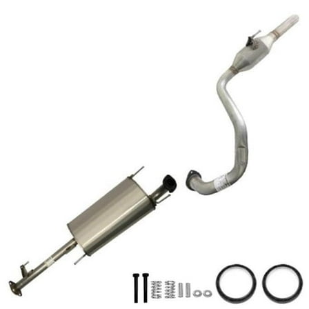 Stainless Steel resonator muffler tail pipe system kit fits 2003-2004 4runner 4.