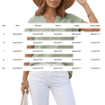 thumbnail image 3 of Womens Linen Tops Cotton Boho Tops Summer Tops Women Loose Fit Tee Shirt Women Cotton Linen Shirts For Women Solid Color Work Blouses Gauze Shirts Linen Long Sleeve Shirt Women, 3 of 9