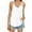 White, variant on ALLLIST Women's Tops V Neck Holiday Tank Tops Black Solid Casual Shirts Tops for Ladies