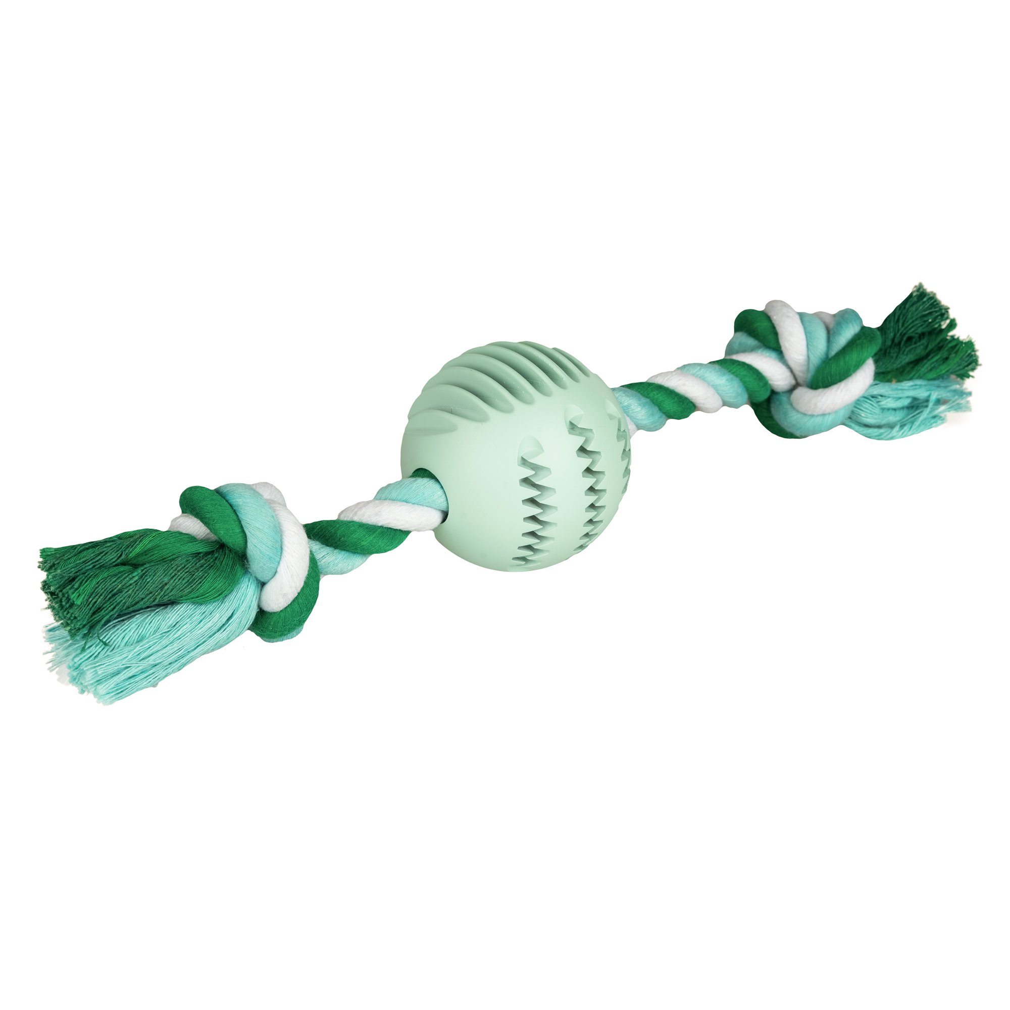 Chew King By Mammoth Dental Dog Toy Collection, Ball Rope Clinically Proven to Remove Plaque
