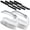 Gray, variant on propuri Scrub Brush - 6 Pack, Scrub Brushes for Cleaning, Heavy-Duty Scrub Brush, Stiff Bristles Cleaning Brush, for Kitchen, Bathtub, Floor and Wall Surfaces, Grey