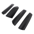 thumbnail image 1 of Roof Rail Rack Cover, 4Pcs Roof Rack Rail End Cover Shell Replacement For Highlander 2007 To 2013, Exterior Roof Luggage  Rail Rack End   Cover Shell Trim, 1 of 8
