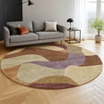 thumbnail image 6 of Addison Rugs Mayfield Premium Machine Washable Transitional Abstract Paprika Round Rug, 8' x 8', 6 of 6