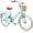 20-inch - Green, variant on Chantmo Girls Beach Cruiser Bike 20 inch Single Speed with Basket Kickstand Adjustable Seat for Kids Green