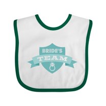 Inktastic Banner Bride's Team Boys or Girls Baby Bib