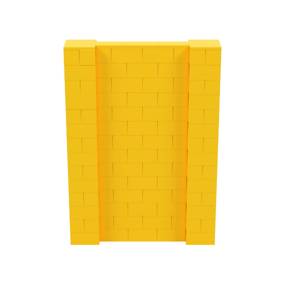 EverBlock 5’ x 7’ Wall Kit Modular Building Blocks Wall System for